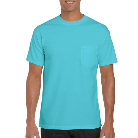 Hammer Pocket T-Shirt, 5XL, Lagoon Blue