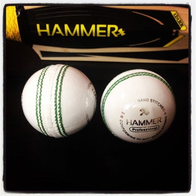 Hammer Pro/Match White Cricket Ball