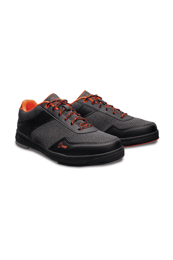 Razor RH, Mens Interchangeable Sole Bowling Shoe - Black/Orange / 14