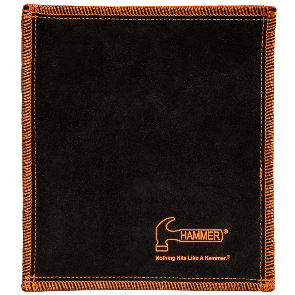 Hammer Shammy Bowling Ball Cleaning Pad Black/Orange