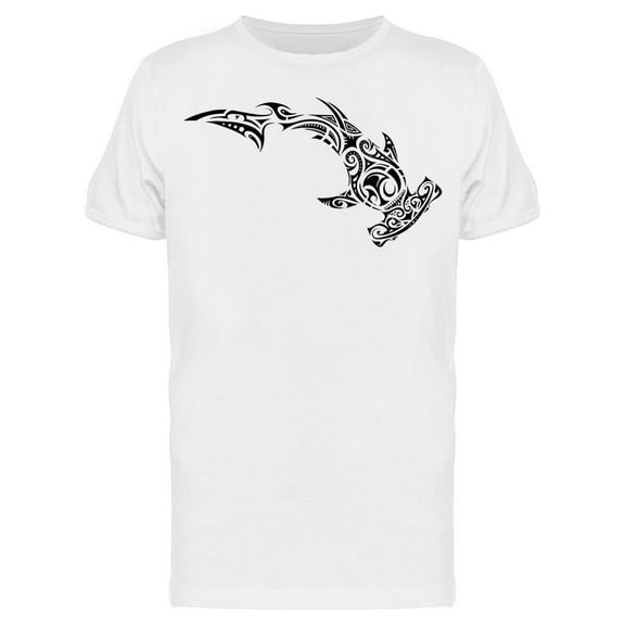 Hammer Shark Tattoo T-Shirt Men -Image by Shutterstock, Male Large