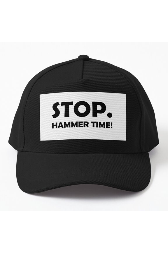 Hammer Time Dad Baseball Hat, Handyman Father Tool Quote Design, Classic Everyday Cap