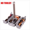 thumbnail image 1 of Hammer Tool Box Repair Tool Case Tool Organizer Garage Storage No Tools, 1 of 10