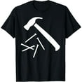 thumbnail image 1 of Hammer with nails T-Shirt, 1 of 4