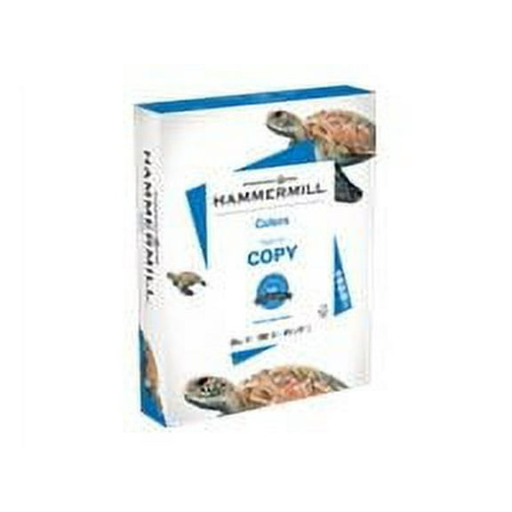 hammermill colored paper, blue printer paper, 20lb, 8.5x11 paper, letter size, 3 hole punch, 5000 sheets / 10 ream case, pastel paper, colorful paper (102905c)