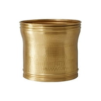 Hammered Aluminum Planter, Medium, Pack 1