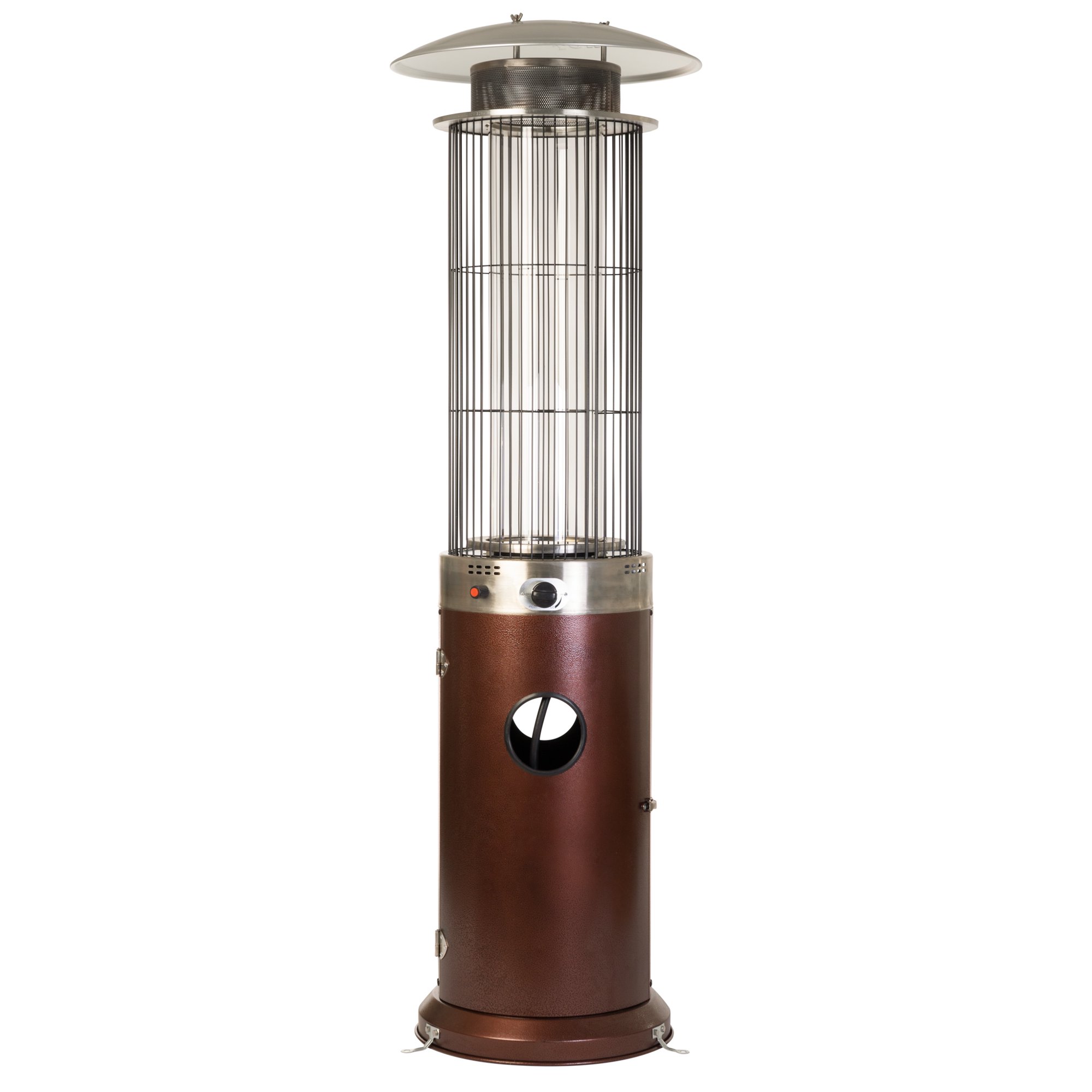 Hammered Bronze Spiral Flame Heater - Walmart.com