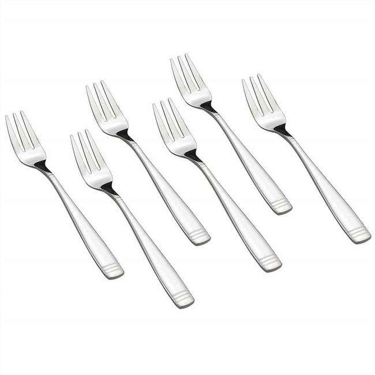 Hammered Cake Forks Set of 6