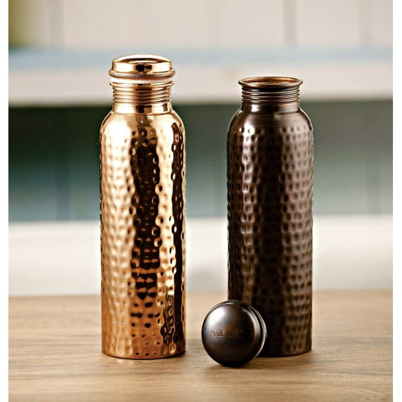 Hammered Combo Copper Vessel