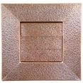 thumbnail image 1 of Hammered Copper Low Profile Louvered Dryer Vent - Exhaust Vent (4"-12") Duct Size: 12", Mount Type: Stucco, 1 of 4