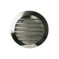thumbnail image 1 of Hammered Copper Round Circle Louver Gable Wall Vent Vent Size: 18" Diameter, Mount Type: Stucco, 1 of 3