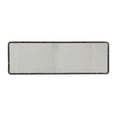 thumbnail image 1 of Hammered Iron Rectangular Wall Mirror, Silver, 1 of 2