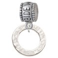 thumbnail image 1 of Hammered Karma Ring - Abide With Me Charm Bead, 1 of 1