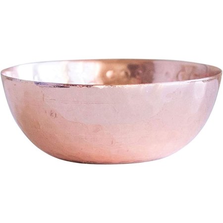 Hammered Metal Copper Finish Pinch Pot, 2-3/4\\