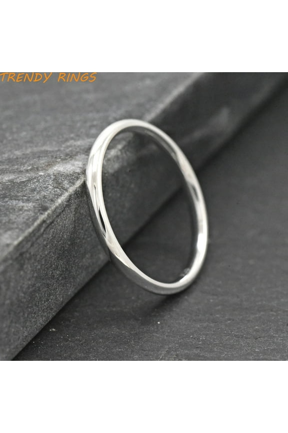 Hammered Silver Ring , 925 Sterling Silver Ring, Men's Wedding Band Ring , Hammered Sterling Silver Handmade Wedding Jewelry Gift For Her
