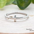 thumbnail image 1 of Hammered Silver Ring , 925 Sterling Silver Ring, Men's Wedding Band Ring , Hammered Sterling Silver Handmade Wedding Jewelry Gift For Her, 1 of 4
