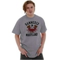 thumbnail image 1 of Hammered in Maryland Funny MD Party Men's Graphic T Shirt Tees Brisco Brands L, 1 of 4