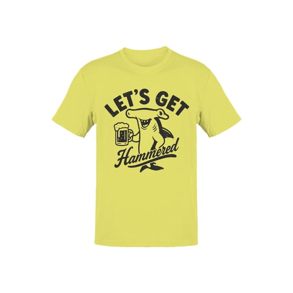 Hammerhead Shark Beer Pun Men's T-shirt
