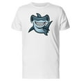 thumbnail image 1 of Hammerhead Shark Cartoon T-Shirt Men -Image by Shutterstock, Male Small, 1 of 2