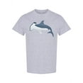 thumbnail image 1 of Hammerhead Shark Design T-Shirt Men -Image by Shutterstock, Male Small, 1 of 2