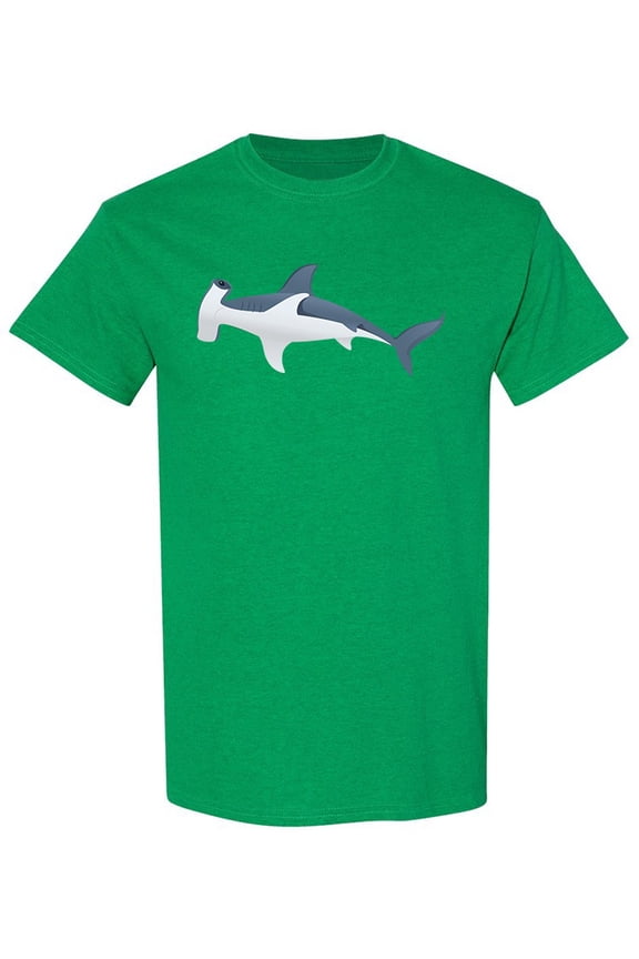 Hammerhead Shark Graphic T-Shirt Men -Image by Shutterstock, Male Large