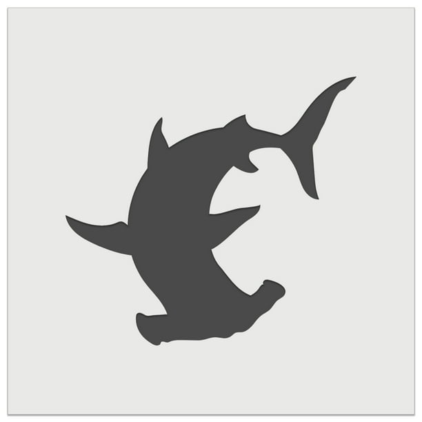 Hammerhead Shark Silhouette DIY Cookie Wall Craft Stencil - 7.0 Inch - Walmart Business Supplies hammerhead-shark-silhouette-diy-cookie-wall-craft-stencil-7-0-inch-walmart-business-supplies