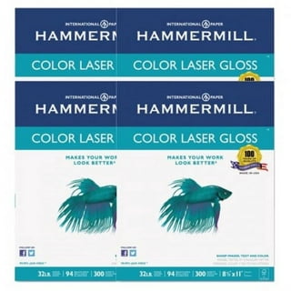 Hammermill Premium Laser Print Paper, 98 Bright, 28lb, 8.5 x 11, White, 500/Ream