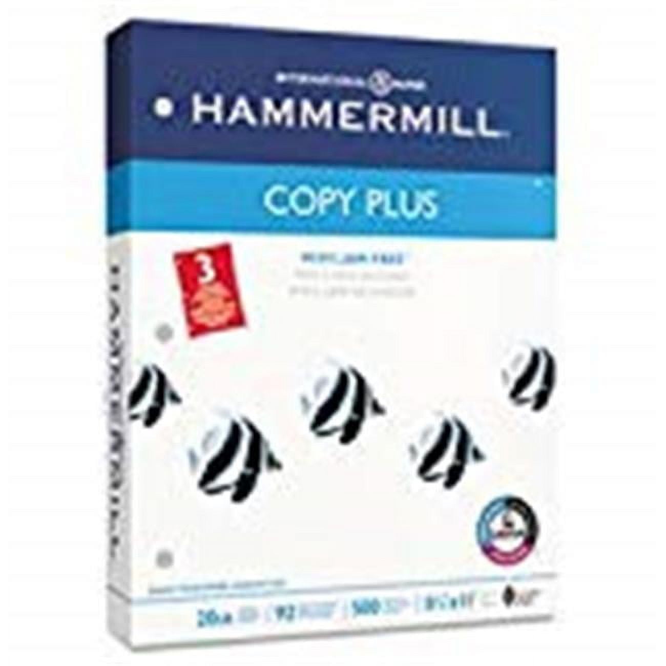 Hammermill Copy Plus 8.5 x 11 Copy Paper 1181122, White