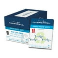 thumbnail image 1 of Hammermill Punched Copy Paper - For Laser, Inkjet Print - Letter - 8.50" X 11" - 20 Lb - Recycled - 3 X Hole Punched - 92 Brightness - 5000 / Carton - White (HAM86702), 1 of 3