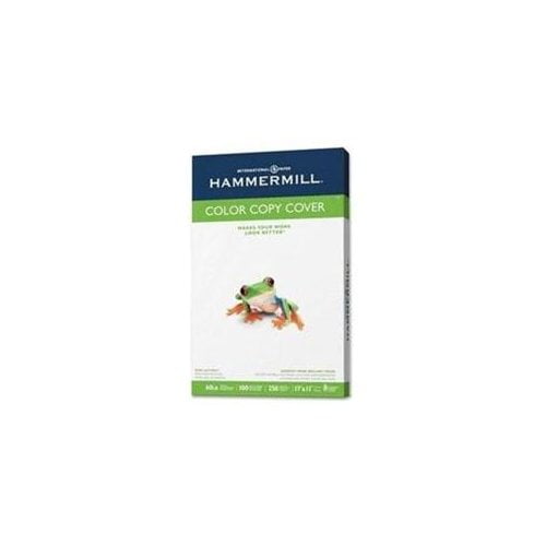 Hammermill 12255-6 17 in. x 11 in. 100 Bright 60 lbs. Cover Weight Premium Color Copy Cover (250/Pack)