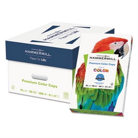 Hammermill Color Copy Paper, 100 Brightness, 8-1/2 x 14, 500/Ream