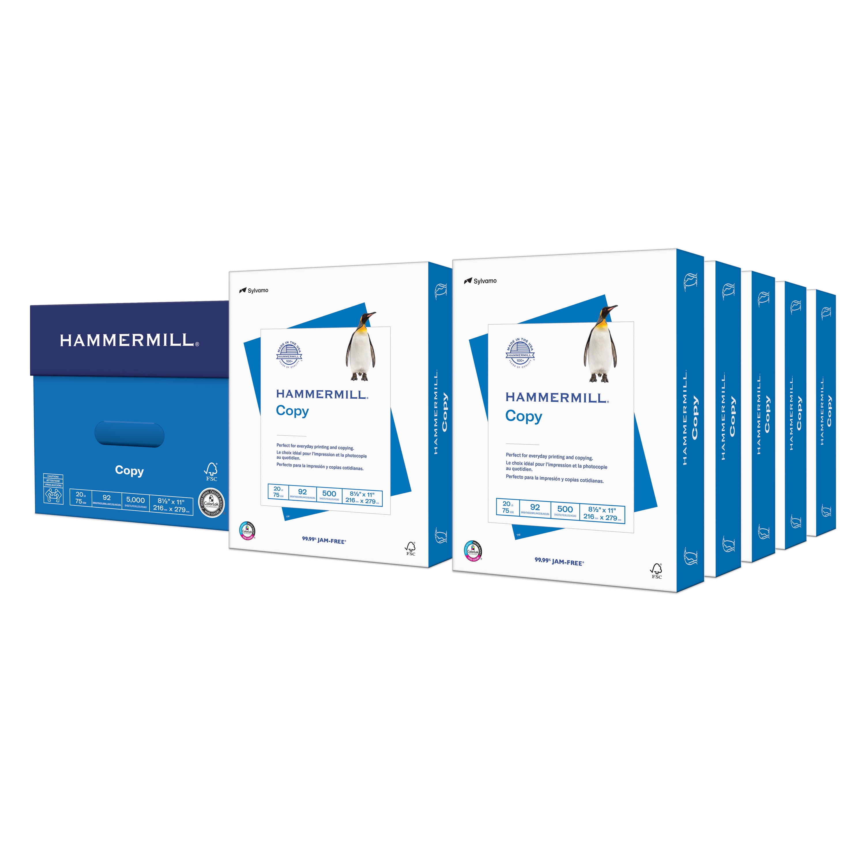 Hammermill 20 lb. Copy Paper, 8.5