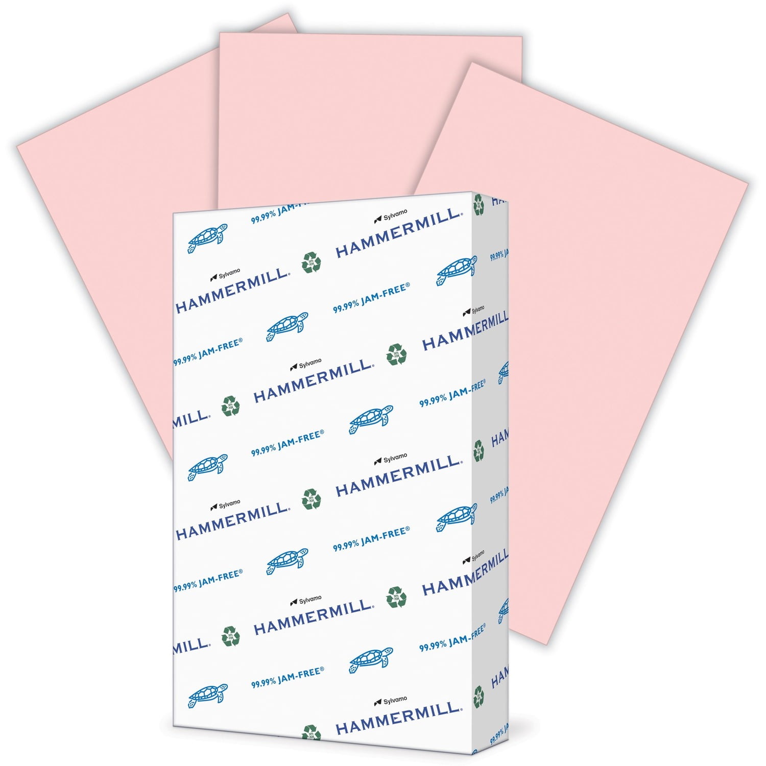 Hammermill Multipurpose Paper, 20 lb., 8-1/2" x 14", Pink