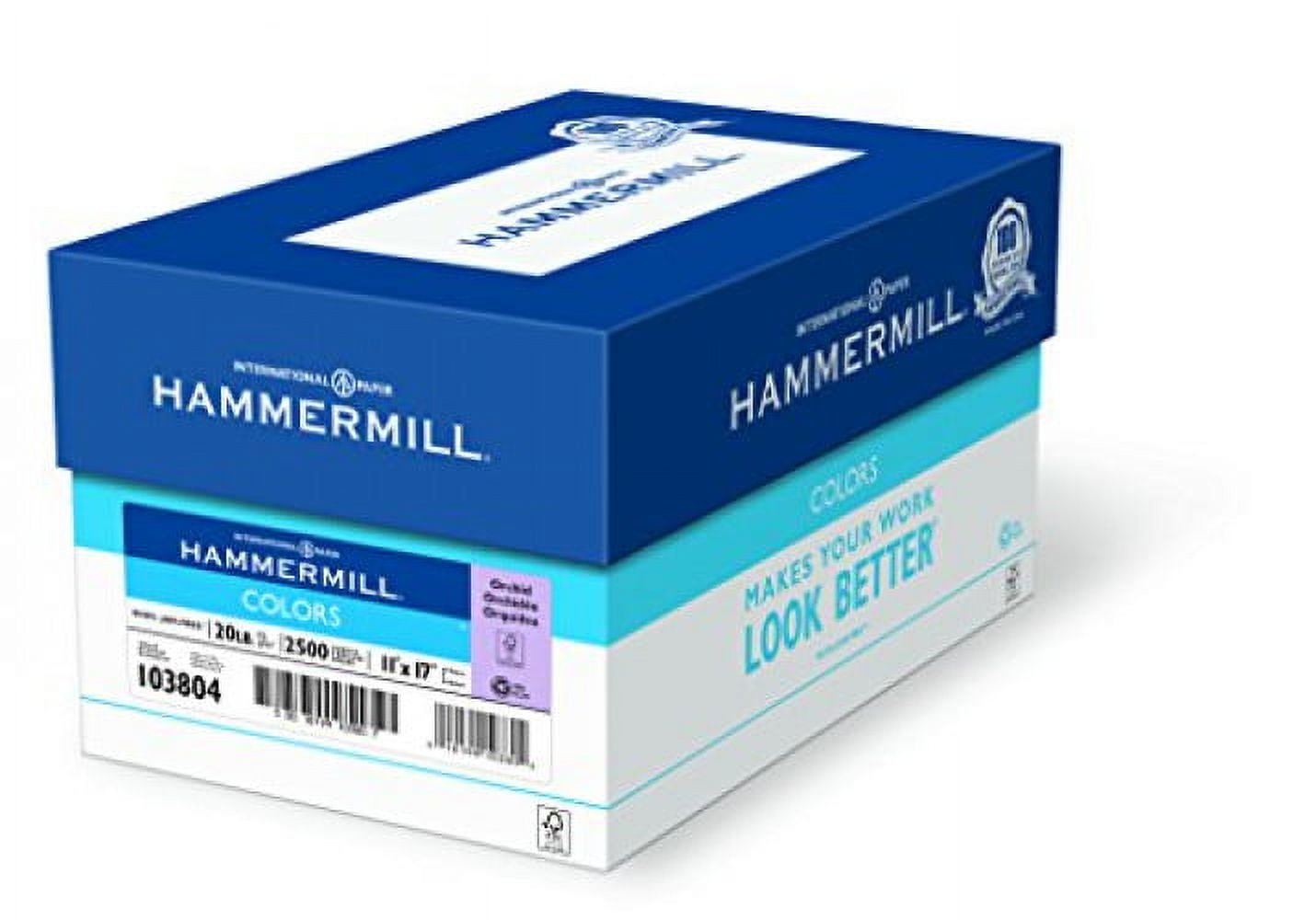 Hammermill Colored Paper, Pink Paper, 8.5 x 14 - 1 Ream / 500 Sheets