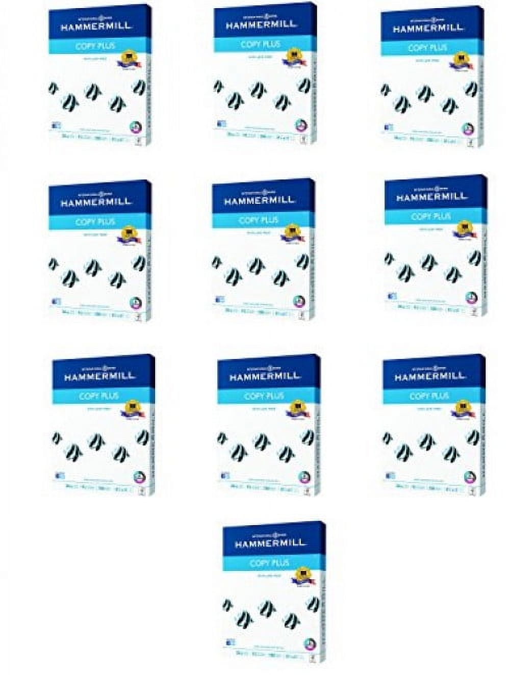 Hammermill Paper, Copy FYnBWr Plus, 20lb, 8.5 x 11, letter, 92 Bright, 500 Count (Pack of 10)