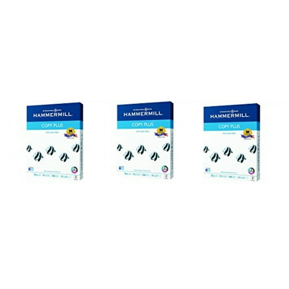Hammermill Paper, Copy XWMmss Plus, 20lb, 8.5 x 11, letter, 92 Bright, 500 Count (Pack of 3)