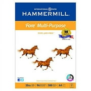 Hammermill Paper, Fore MP Paper, 20lb, A4, 210mm x 297mm, 96 Bright, 500 Sheets / 1 Ream (103036R), Made In The USA