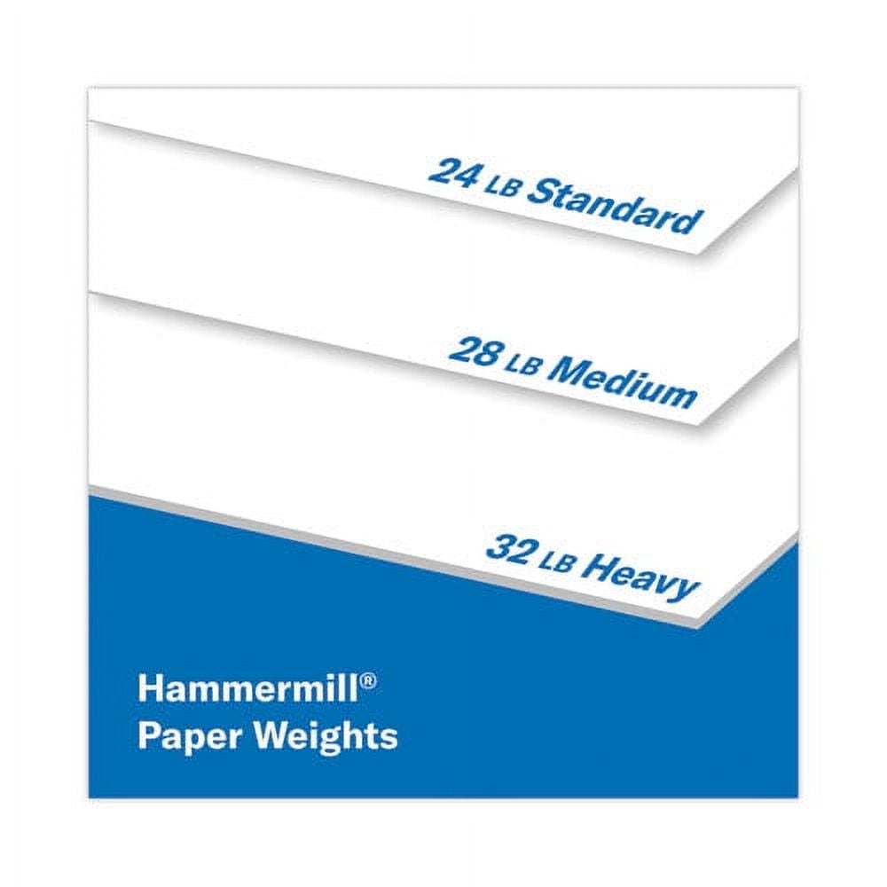 Hammermill Premium Laser Print Paper, 98 Bright, 24 lb Bond Weight, 8.5
