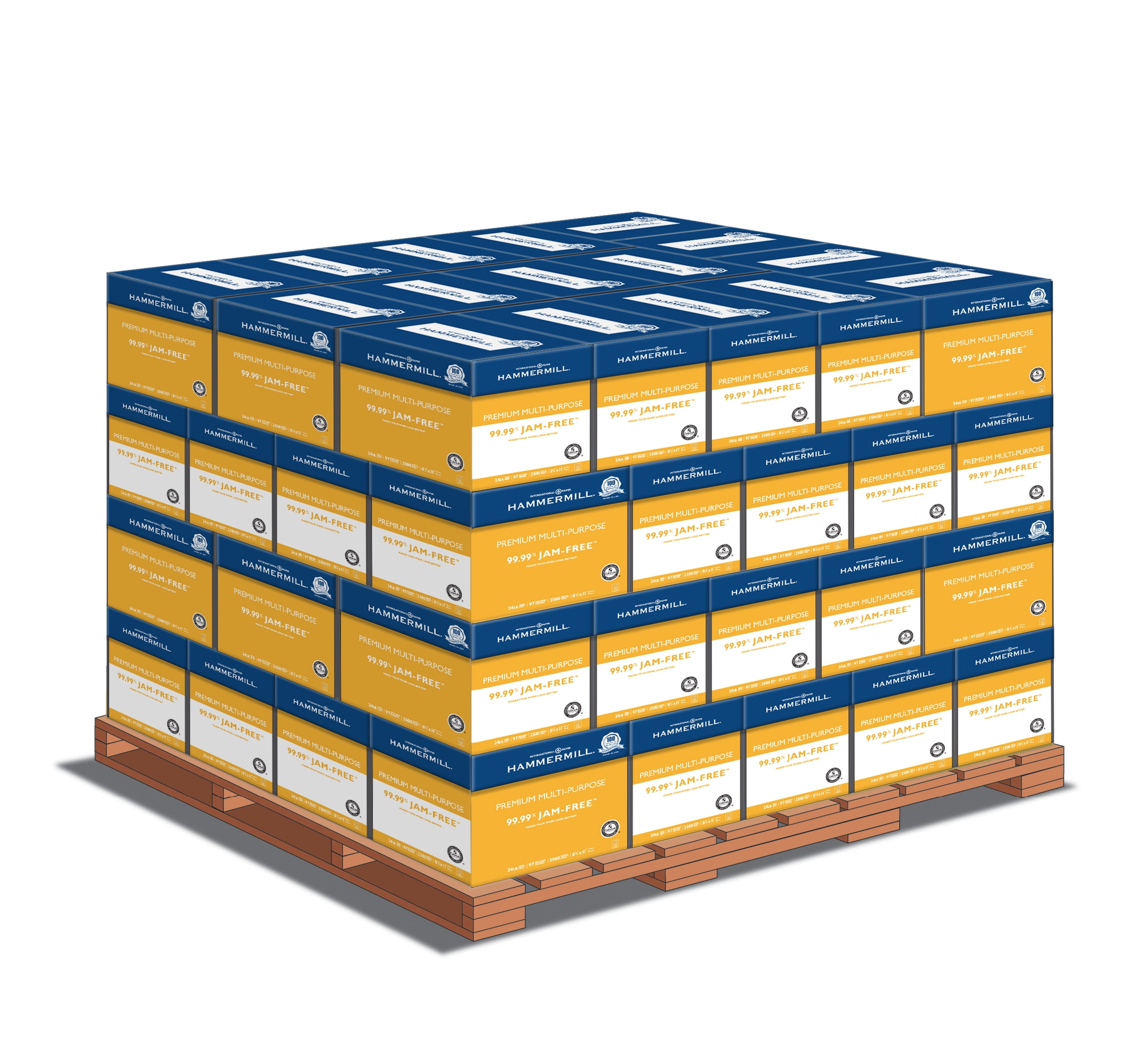 "Hammermill Premium MultiPurpose 24lb 97 Bright Paper, 8.5"" x 11