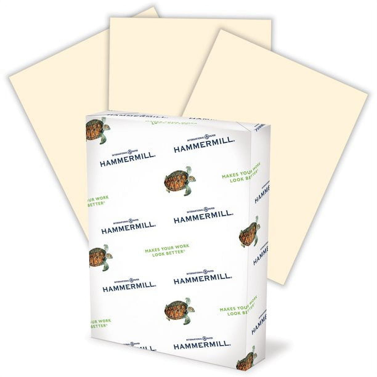 Hammermill Recycled Color Papers, 8.5" x 11", 500 Sheets