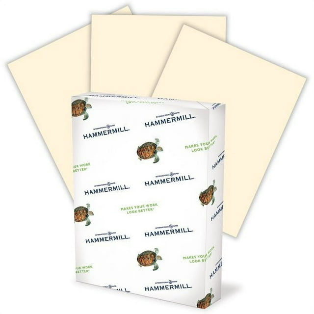Hammermill Recycled Color Papers, 8.5" x 11", 500 Sheets