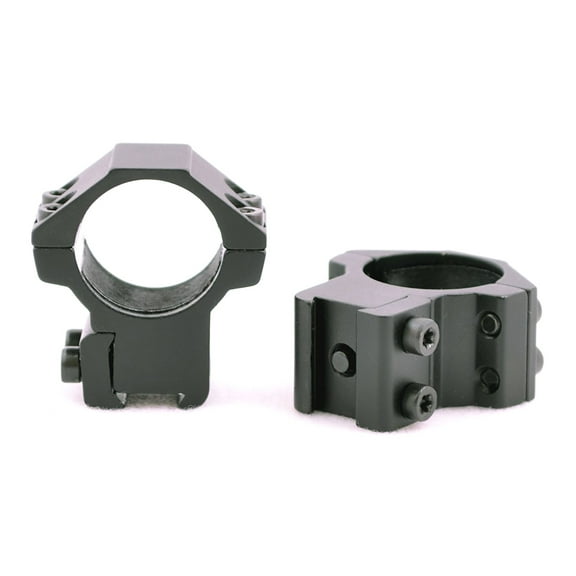 Hammers 1inch Medium Height Scope Rings with Stop Pin for High Power Magnum Air Guns