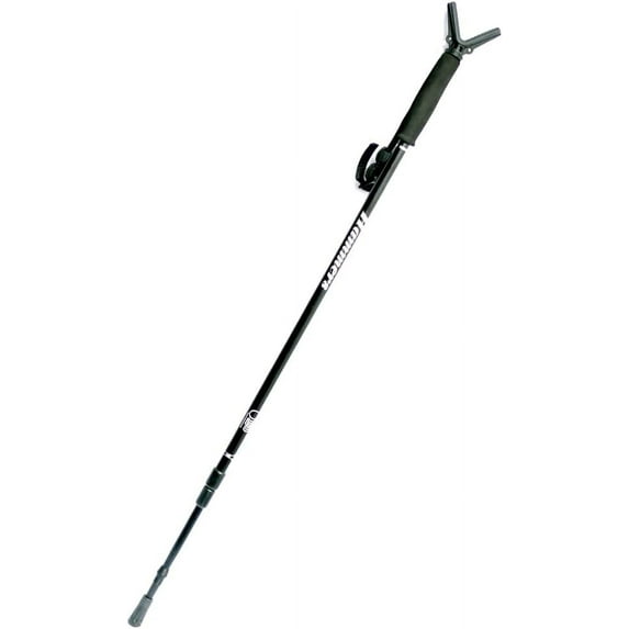 Hammers Telescopic Collapisble Shooting Stick Monopod Gun Pod w/V Yoke Rest Mount