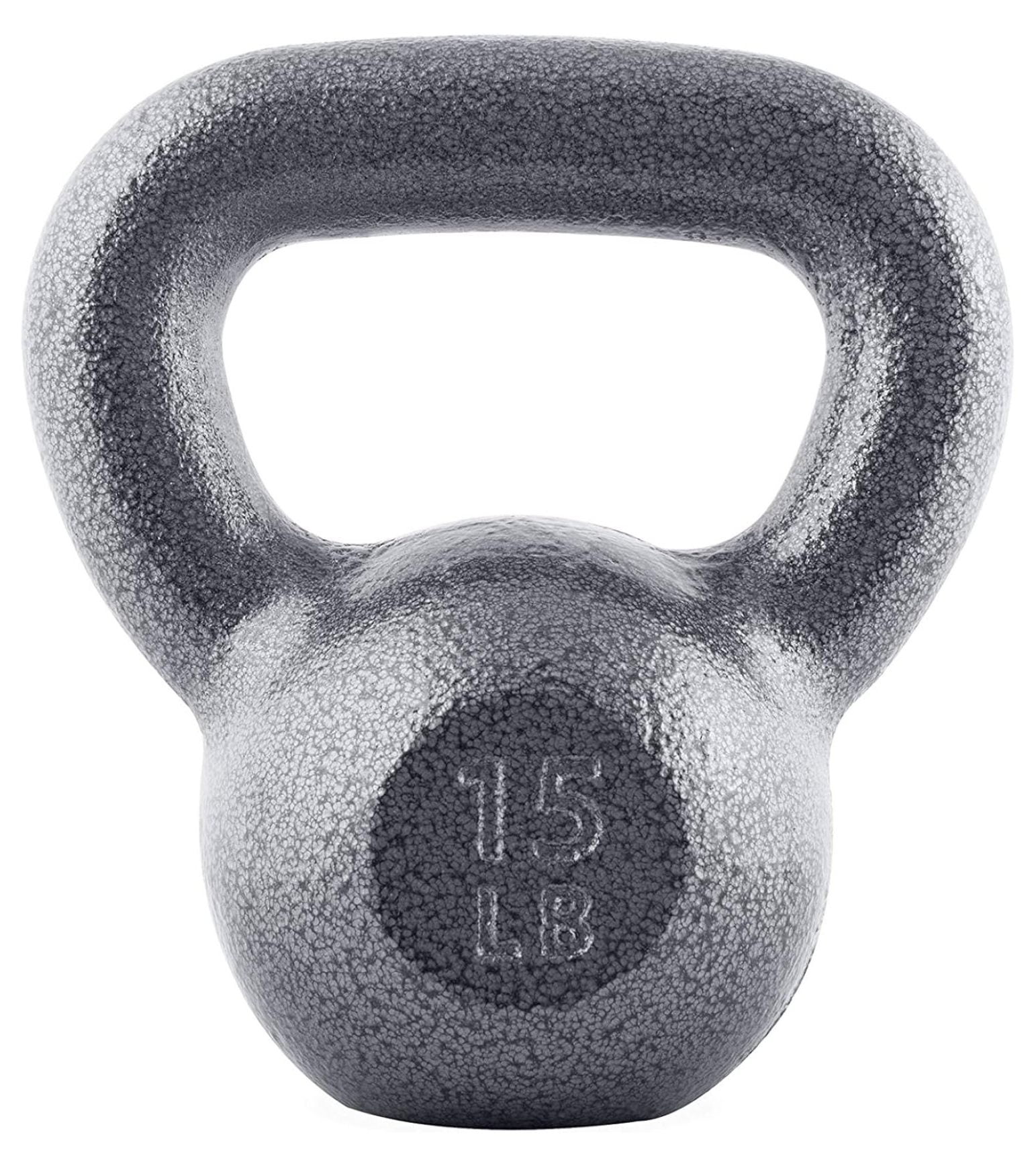 Hammerstone Painted Cast Iron Kettlebells, Home & Gym Equipment, Great for Strength Training, Full Body Workout & Crossfit Training, Color & Size Available in 10-80 Pounds