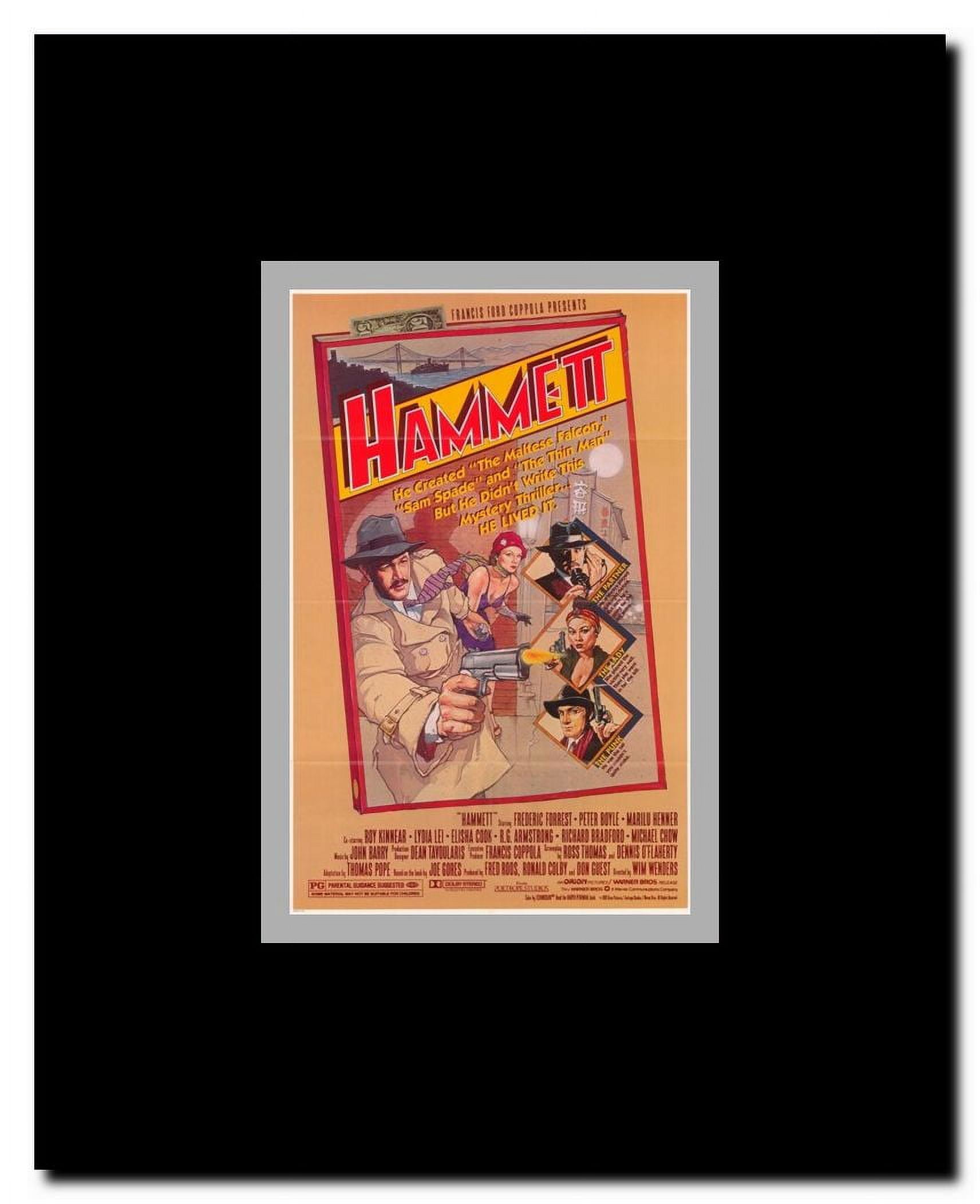 Hammett Framed Movie Poster
