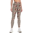 thumbnail image 1 of Hamming It Up Pattern Leggings sporty woman push up push up fitness Womens Leggings, 1 of 6