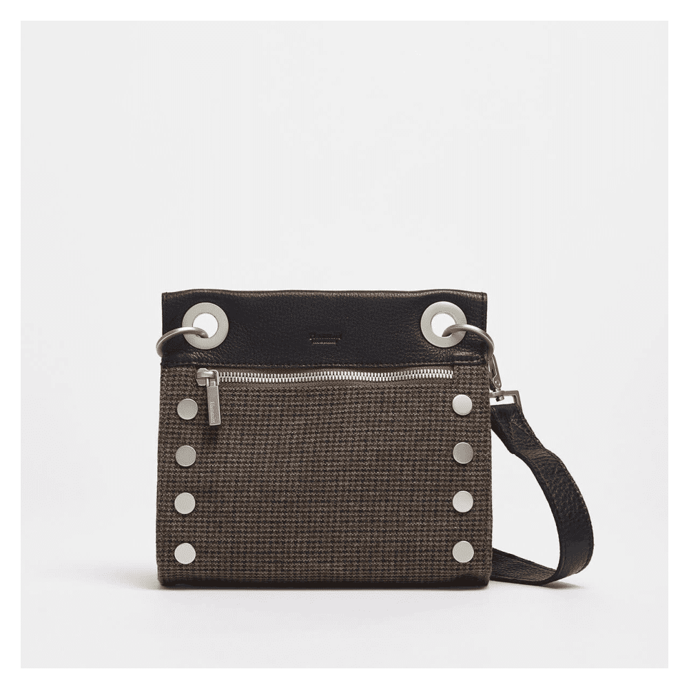 Hammitt Tony Sml Edison Houndstooth/Brushed Silver