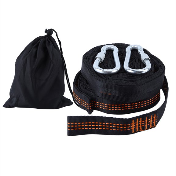 Hammock Accessories Hanging Tree Strap Rope Belt with Metal Buckle& Storage Bag