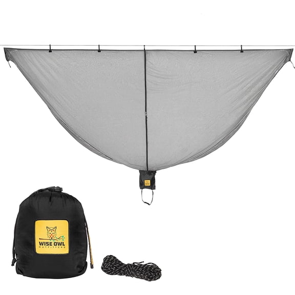 Hammock Bug Net Mosquito Net for Hammock, Lightweight Bug Netting for Camping, Hiking, Backpacking, Forest & Outdoor Use
