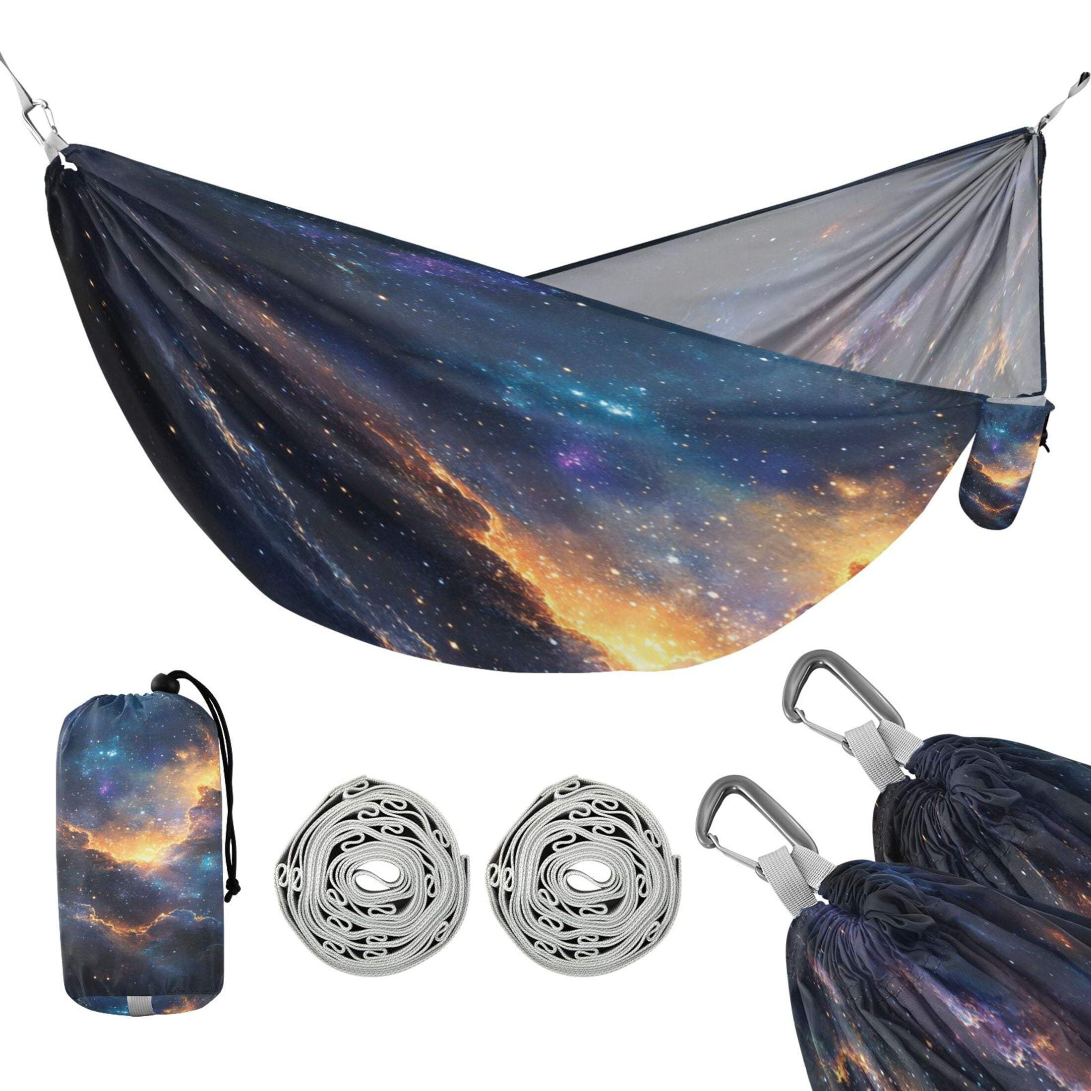 Hammock Camping Hammock Nylon Portable Hammock Travel Camping Hammock Beautiful Galaxy